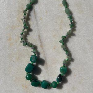 green necklace